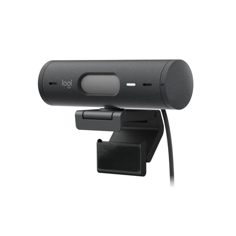 لوجيتك بريو 500 كاميرا ويب عالية الدقة 1080 بكسل مع تصحيح الضوء والتأطير التلقائي ووضع العرض
