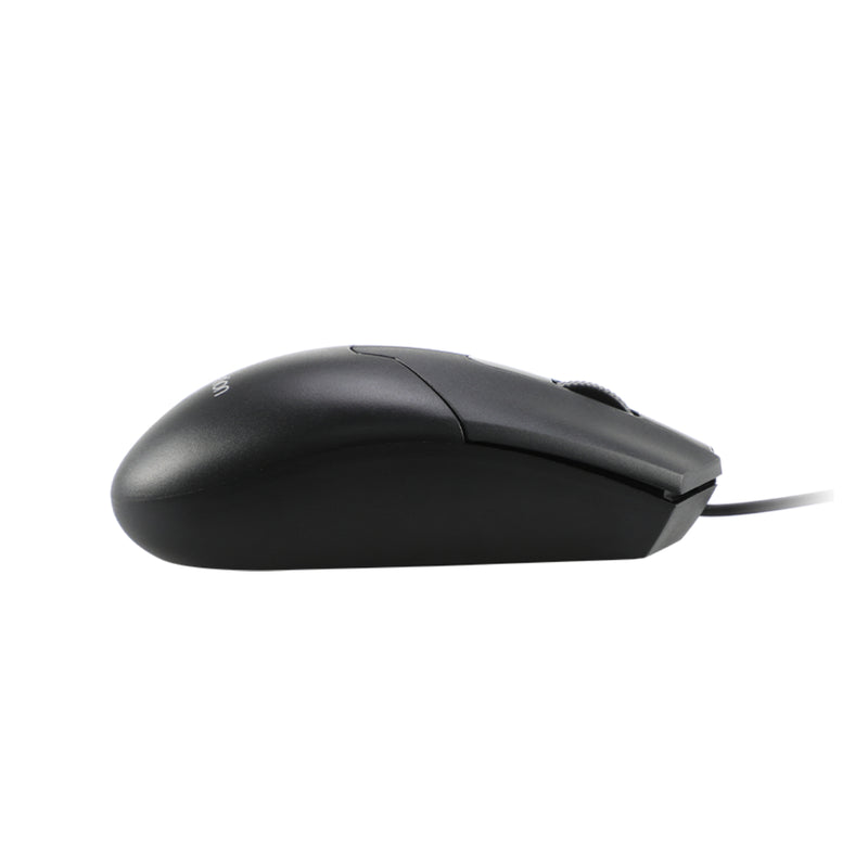 Meetion MT-M360 Wired Mouse 2+1 Buttons, Anti-skid Scroller - Black