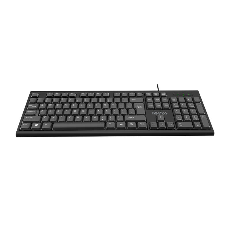 Meetion MT-K100 USB Standard Wired Keyboard - Black