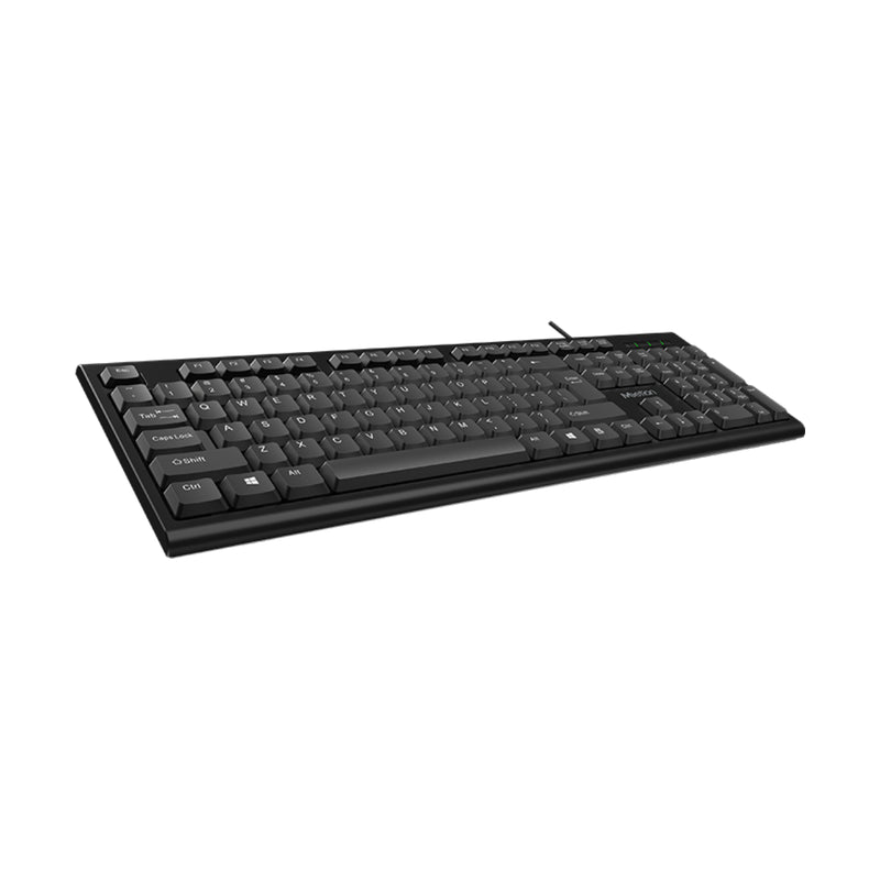 Meetion MT-K100 USB Standard Wired Keyboard - Black