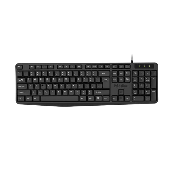 Meetion MT-K200 USB Wired Keyboard - Black