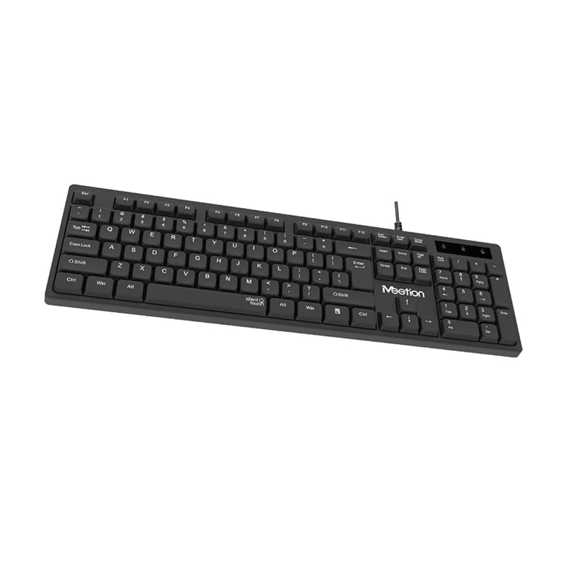 Meetion MT-K300 USB Standard Wired Keyboard - Black