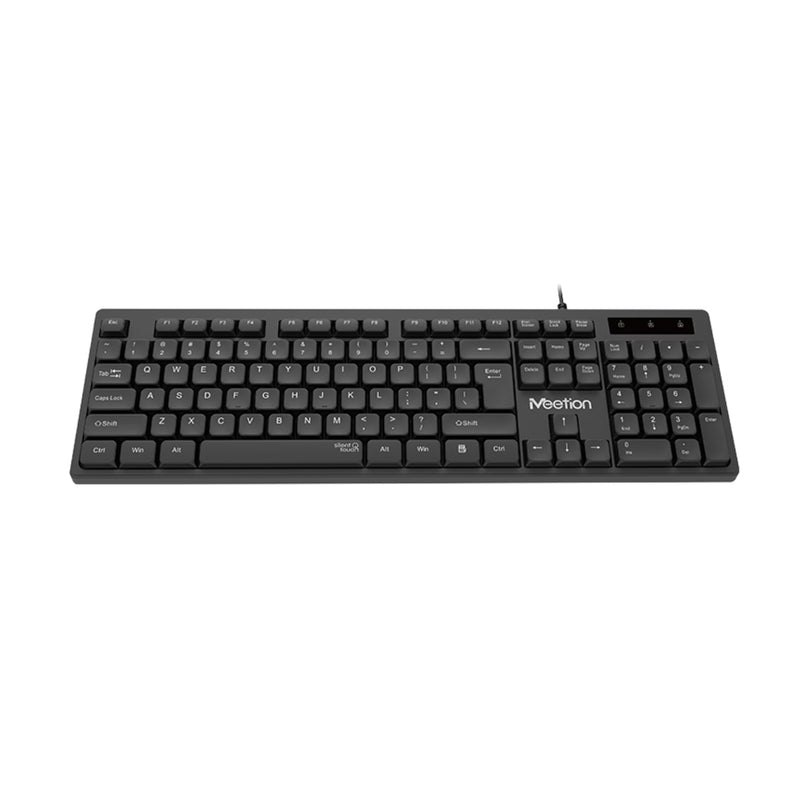 Meetion MT-K300 USB Standard Wired Keyboard - Black