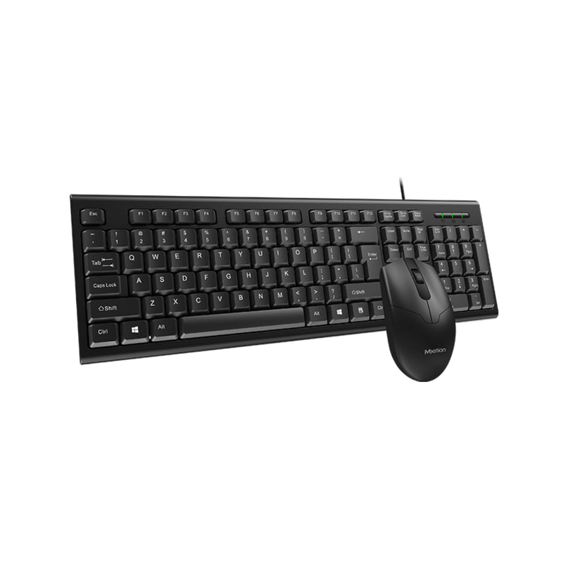 Meetion MT-C100 Computer Keyboard And Mouse Manufacturer USB Combo - Black