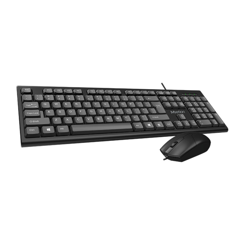 Meetion MT-C100 Computer Keyboard And Mouse Manufacturer USB Combo - Black