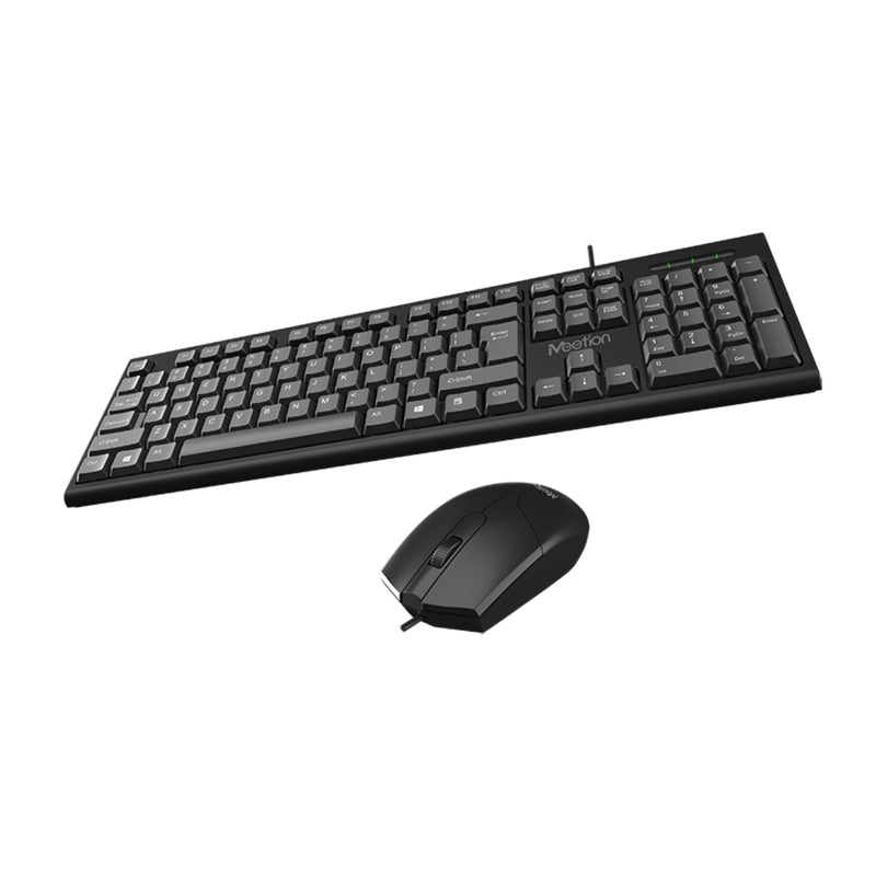 Meetion MT-C100 Computer Keyboard And Mouse Manufacturer USB Combo - Black