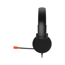 سماعة رأس USB من Meetion HP002U - أسود