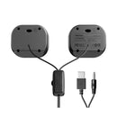 ميشن MT-SP2010 سماعة السلكية 3.5 مم + USB - أسود