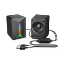  ميشن 2.0 - MT-SP2011 سماعات سطح المكتب ستيريو للألعاب - أسود 