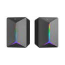  ميشن 2.0 - MT-SP2011 سماعات سطح المكتب ستيريو للألعاب - أسود 