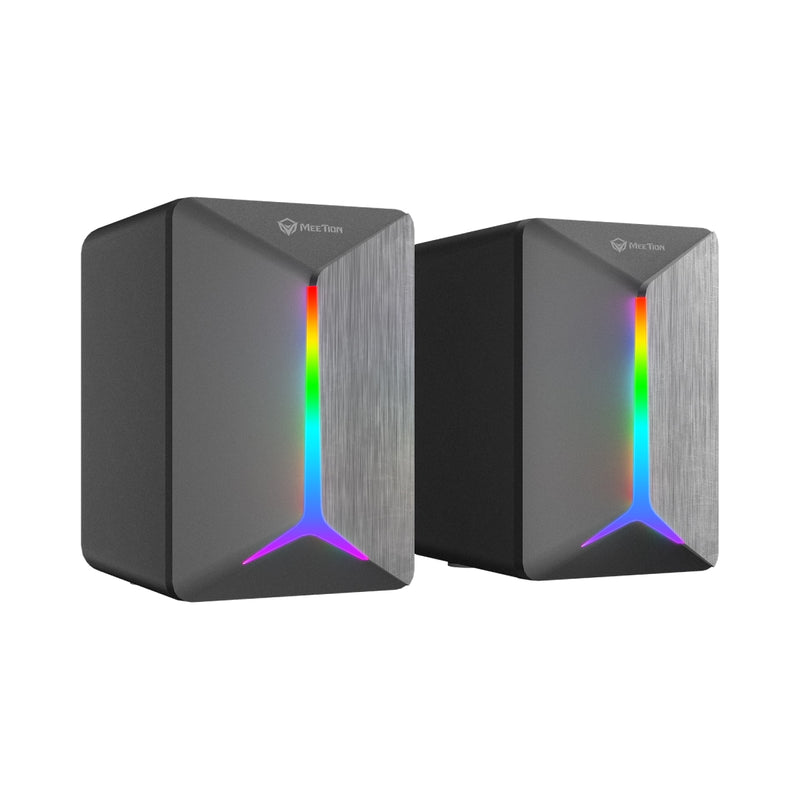 Meetion Gaming Stereo Desktop Speakers 2.0 - MT-SP2011 - Black