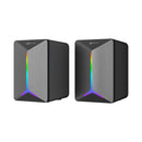  ميشن 2.0 - MT-SP2011 سماعات سطح المكتب ستيريو للألعاب - أسود 