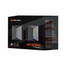  ميشن 2.0 - MT-SP2011 سماعات سطح المكتب ستيريو للألعاب - أسود 