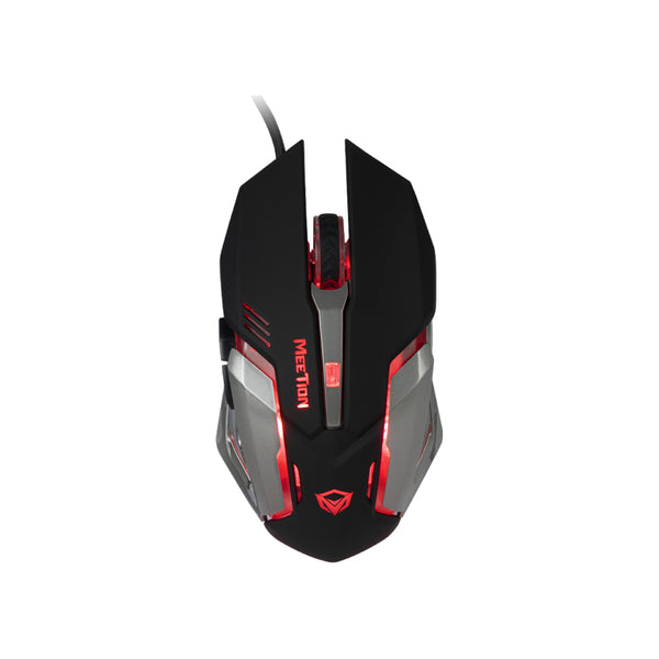 Meetion MT-M915 Backlight White Wired Gaming Mouse - Black