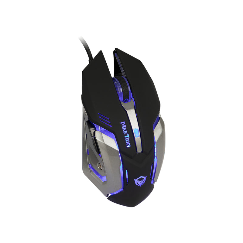 Meetion MT-M915 Backlight White Wired Gaming Mouse - Black