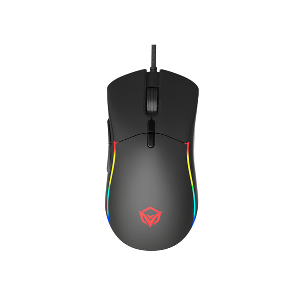 Meetion MT-GM19_2023 RGB Backlight Wired Gaming Mouse - Black