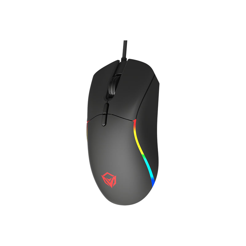 Meetion MT-GM19_2023 RGB Backlight Wired Gaming Mouse - Black