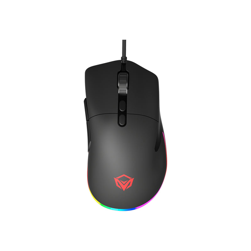 Meetion MT-GM20_2023 RGB Backlight Wired Gaming Mouse - Black