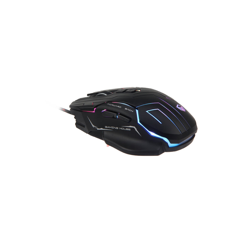 Meetion MT-GM22 Dazzling Wired Gaming Mouse - Black