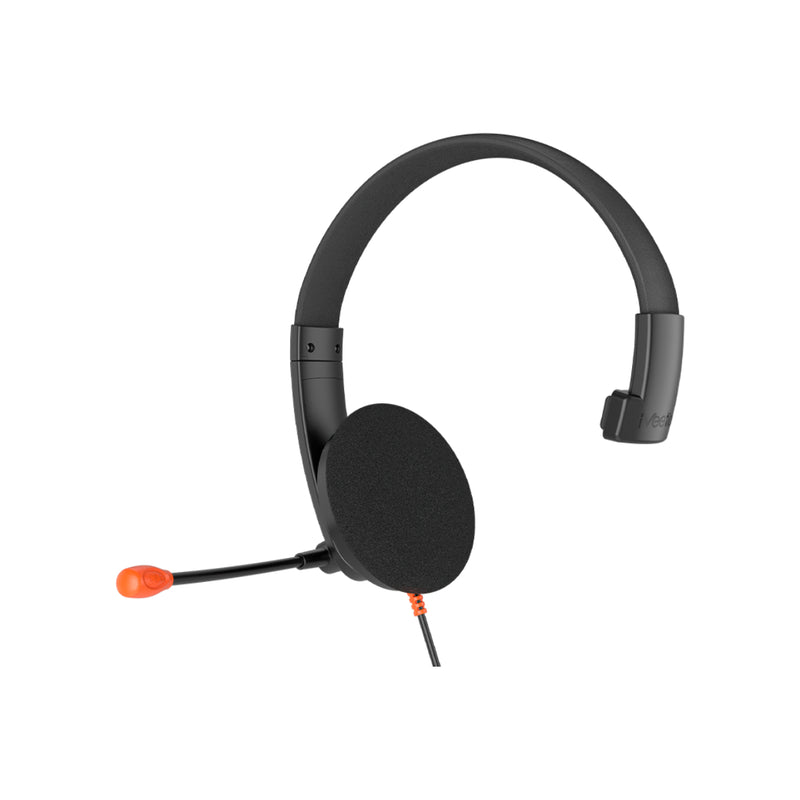 Meetion MT-HP002 Telephony 3.5mm Jack Headset - Black