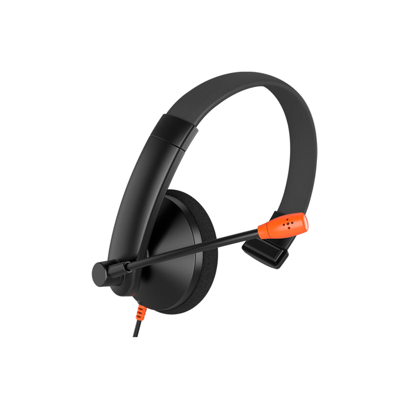 Meetion MT-HP002 Telephony 3.5mm Jack Headset - Black