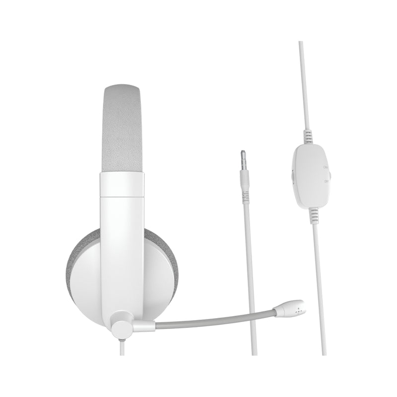 Meetion MT-HP002 Telephony 3.5mm Jack Headset - White