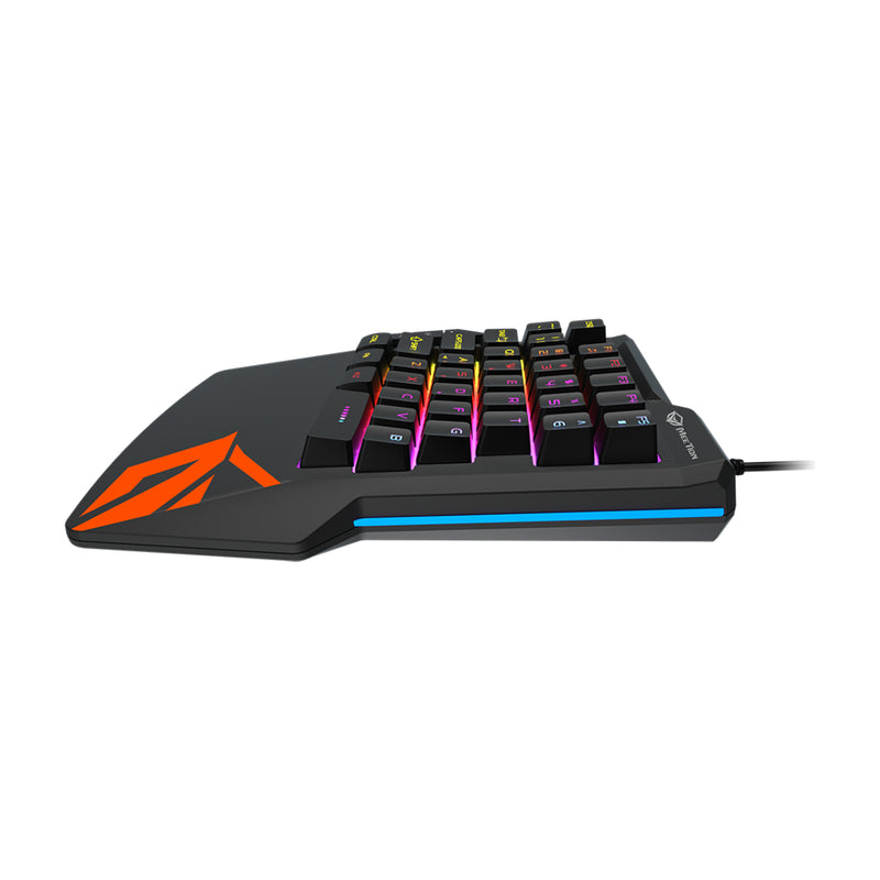 Meetion MT-KB015 One Handed Gaming Keyboard - Black