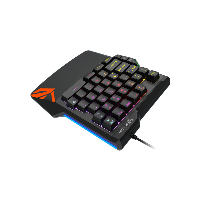 Meetion MT-KB015 One Handed Gaming Keyboard - Black