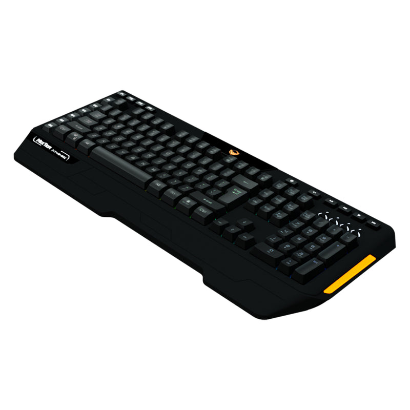 Meetion K9420 RGB Backlit Arabic Wired Gaming Keyboard - Black