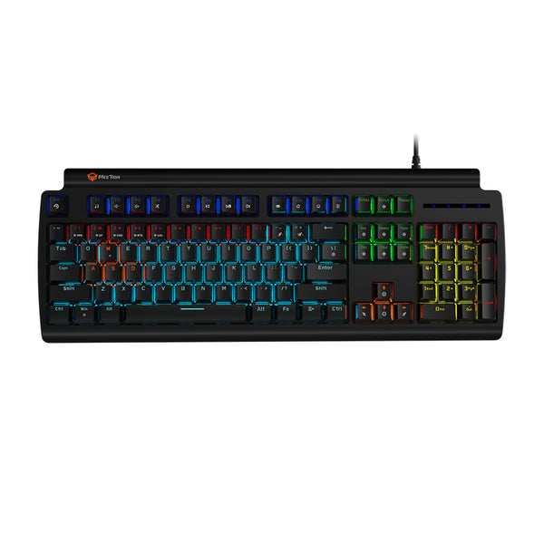 Meetion MT-MK600RD Red Switch Mechanical Keyboard Rainbow Backlight