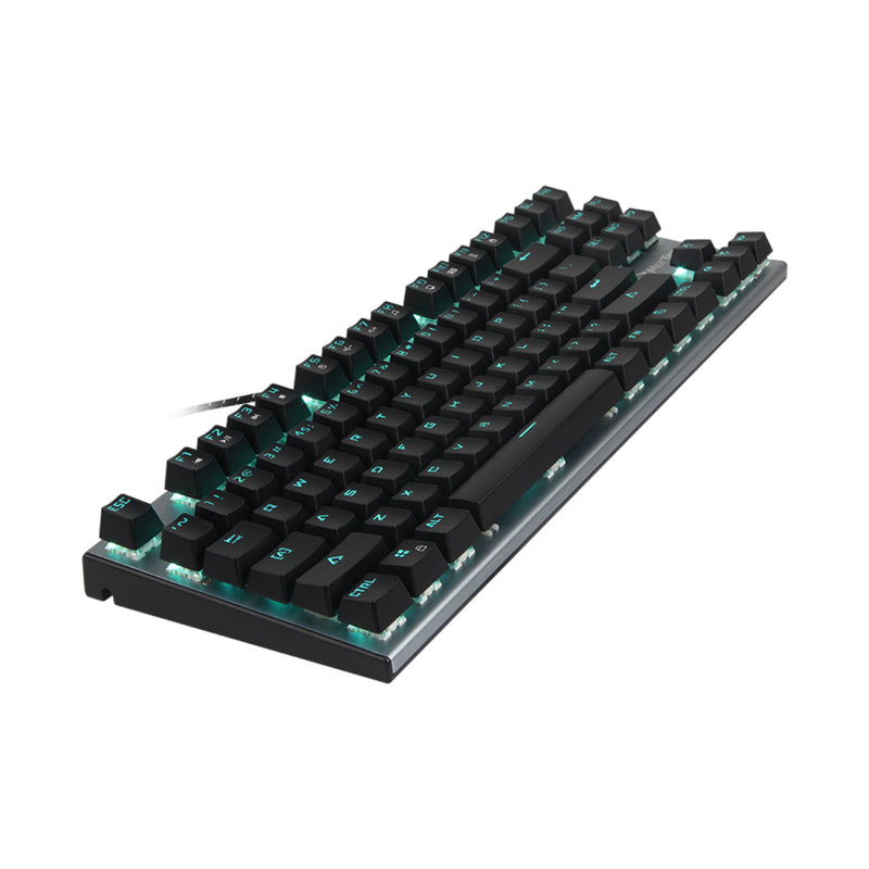 Meetion MK04TKL RGB Backlit Blue switch Arabic Wired Mechanical Keyboard - Black