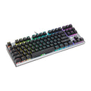 Meetion MK04TKL RGB Backlit Blue switch Arabic Wired Mechanical Keyboard - Black
