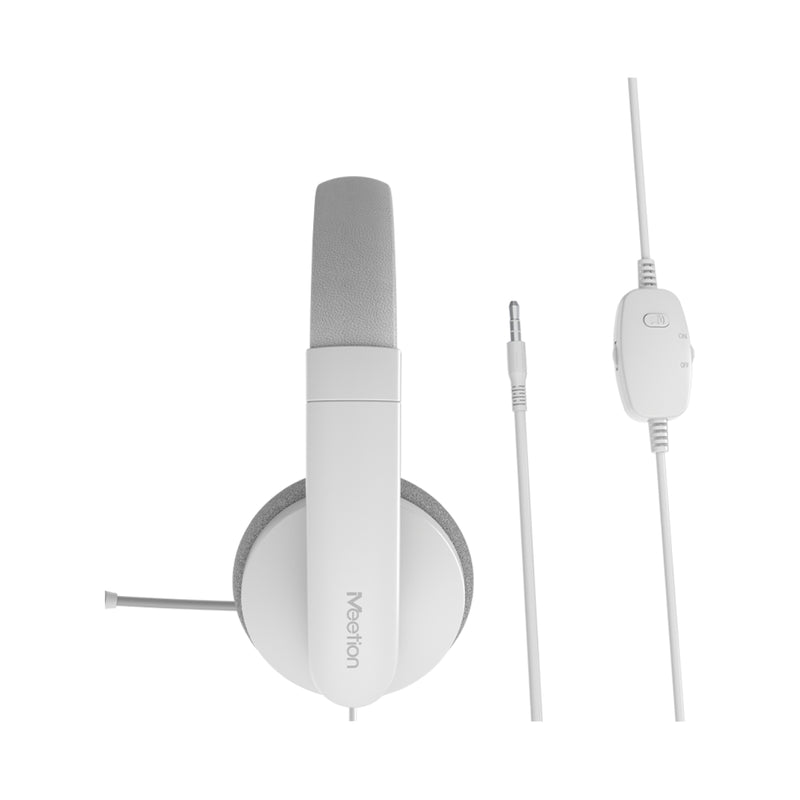 Meetion HP003 3.5MM Wired Headset - White