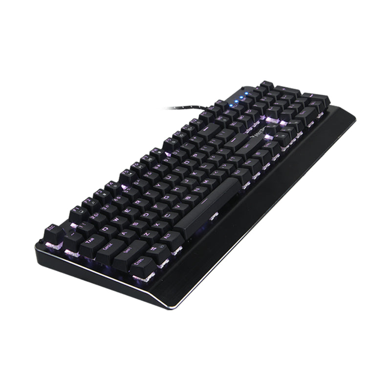 Meetion MK01 Blue switch Arabic RGB Wired Mechanical Keyboard - Balck