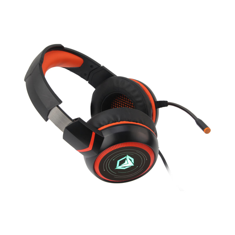 Meetion HP030 Backlit HIFI 7.1 Stereo Wired Gaming Headset - Black