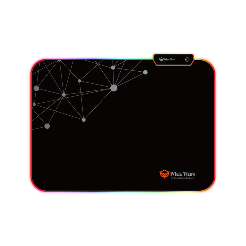 Meetion PD120 Rubber Led RGB Gaming Mouse Pad - Black