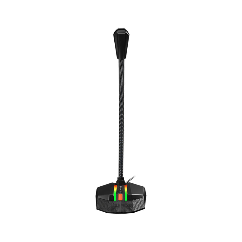 Meetion MC15 RGB backlight Wired Gaming Microphone - Black