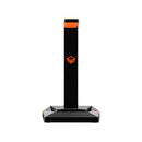 حامل سماعة رأس للألعاب بإضاءة خلفية LED من Meetion U003 - أسود 