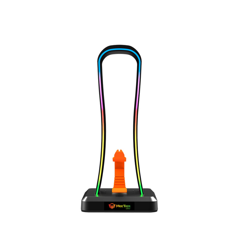 Meetion U002 RGB backlight Gaming Headset Stand - Black