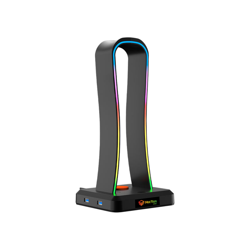 Meetion U002 RGB backlight Gaming Headset Stand - Black