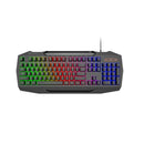 مجموعة ألعاب Meetion C490 (4 في 1) ماوس + لوحة مفاتيح عربية + سماعة رأس + لوحة ماوس بإضاءة خلفية - أسود 