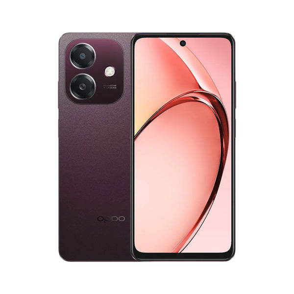 Oppo A3X Dual SIM Mobile , 128GB Memory, 4GB RAM, 4G LTE - Nebula Red