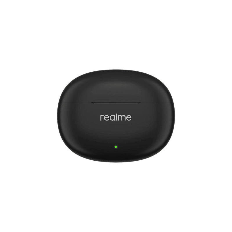 Realme Buds T110 TWS Earbuds with AI Noise Cancellation,IPX5 Water Resistant,38 Hours Playback - Black