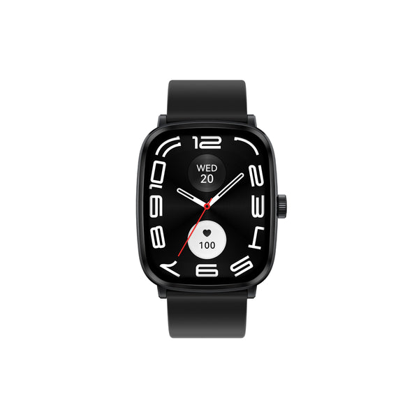 HAYLOU Watch RS5 Smartwatch 2.01'' AMOLED HD Display Bluetooth Call Sport Voice Assistant & Double Straps - Black