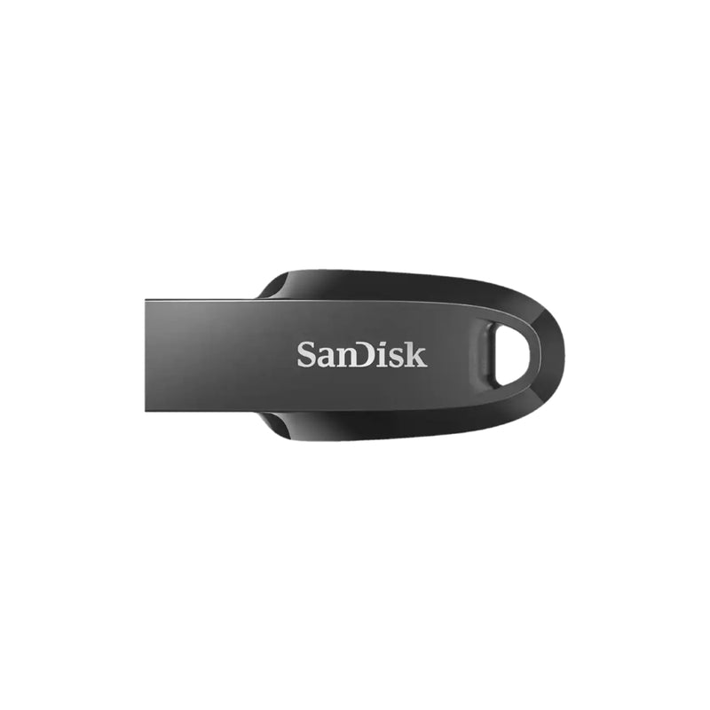 SanDisk Ultra Curve Flash Drive, 256GB, USB 3.2 - Black - SDCZ550-256G-G46