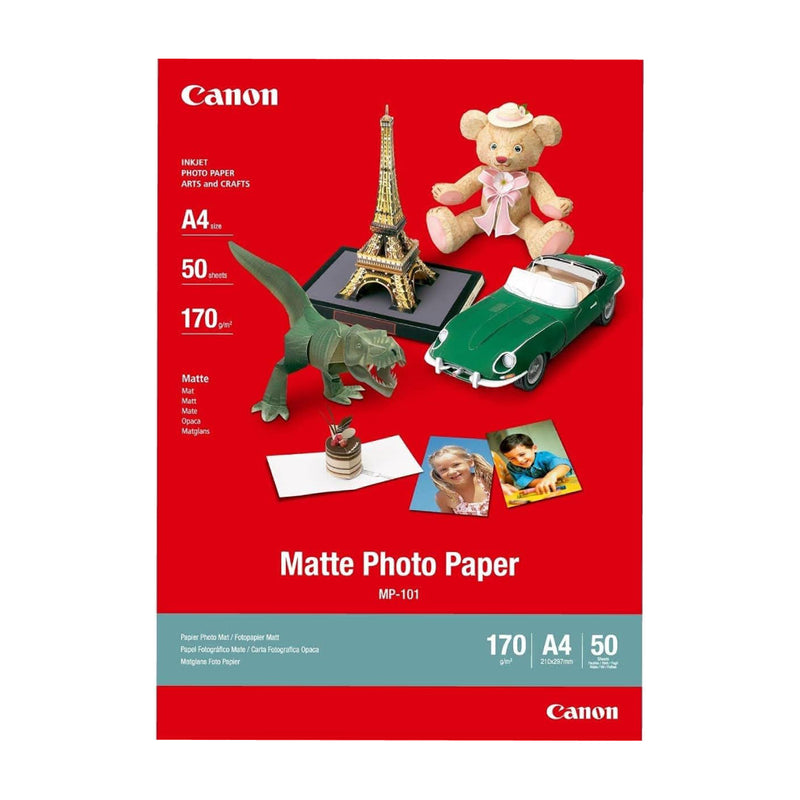 Canon A4 Matte Photo Paper 170gsm (50 Pack)