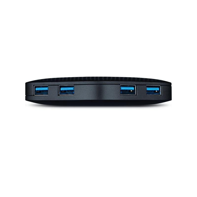 TP-LINK Super Speed USB 3.0 4-Port Portable Hub - UH400 - Black