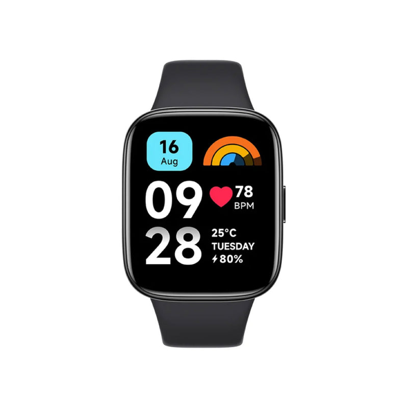 Xiaomi Redmi Watch 3 Active 1.83" Display 5ATM Waterproof Bluetooth Phone Call 100+ Sport Modes - Black