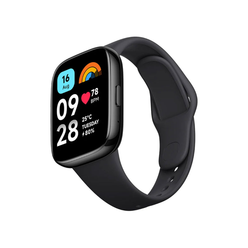 Xiaomi Redmi Watch 3 Active 1.83" Display 5ATM Waterproof Bluetooth Phone Call 100+ Sport Modes - Black