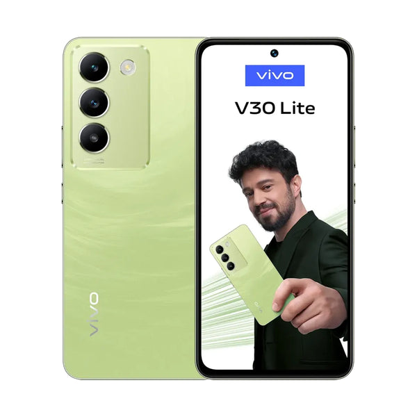 VIVO V30 Lite Dual SIM, 256GB Memory, 8GB RAM, 4G LTE - Breeze Green